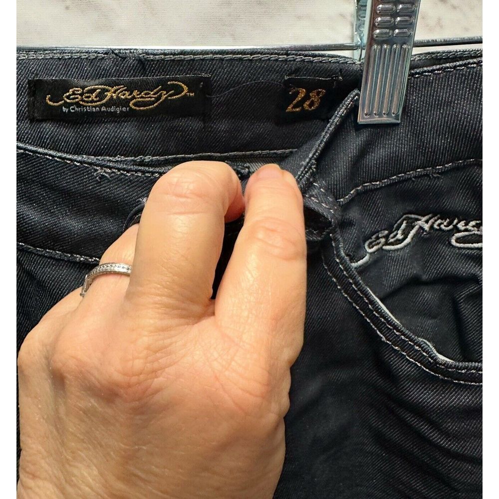 Ed Hardy Women's Jeans Size‎ 28 - Picture 4 of 6